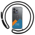 Personaliza tu Funda Colgante Transparente para Vivo V70 5G con Cordon Negro Dibujo Personalizada
