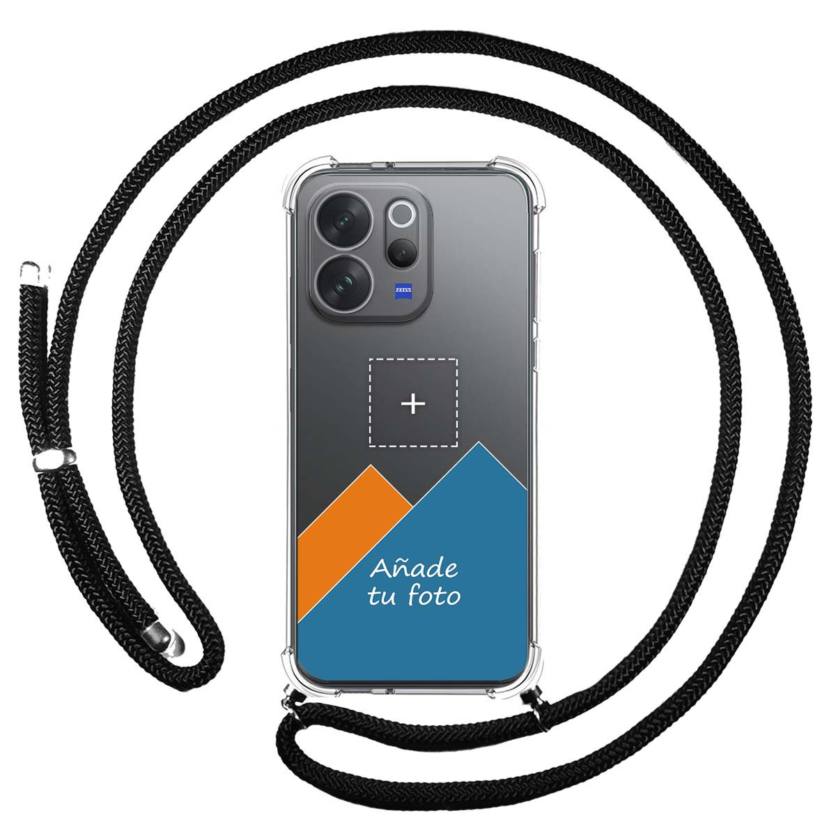 Personaliza tu Funda Colgante Transparente para...