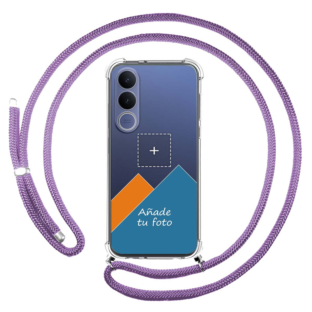 Personaliza tu Funda Colgante Transparente para...