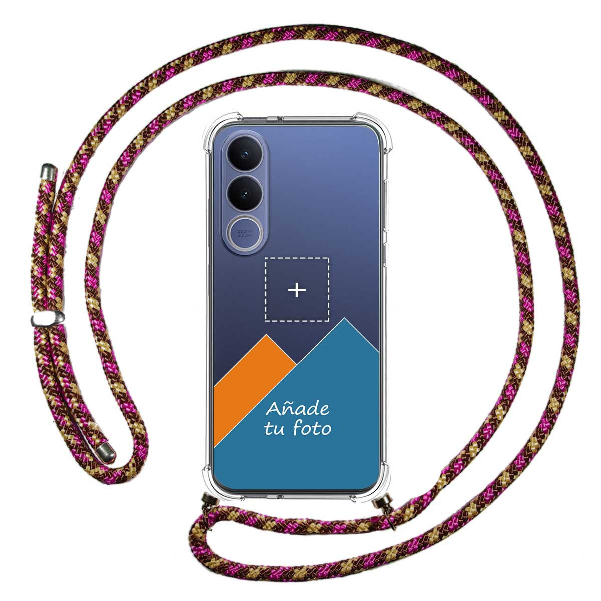 Personaliza tu Funda Colgante Transparente para...