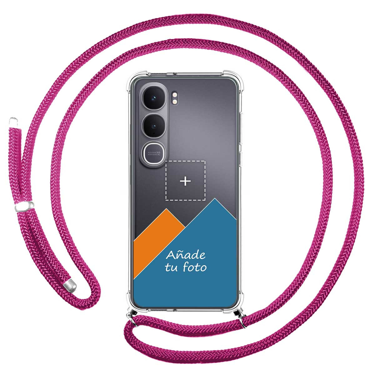 Personaliza tu Funda Colgante Transparente para...