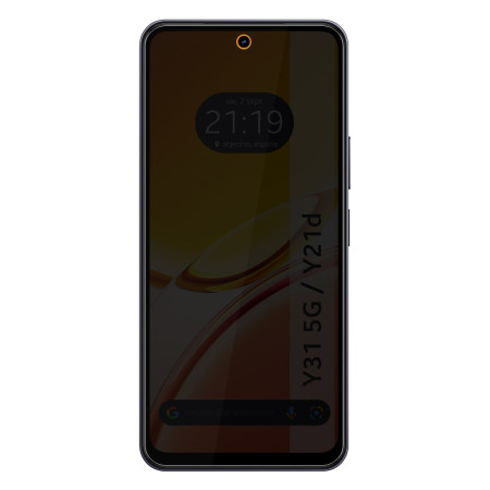 Protector Pantalla Hidrogel Privacidad Antiespías para Vivo Y31 5G / Y21d