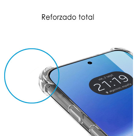 Funda Silicona Antigolpes Transparente para Vivo V70 5G