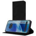 Funda Libro de Polipiel con tarjetero para Vivo V70 5G color Negra