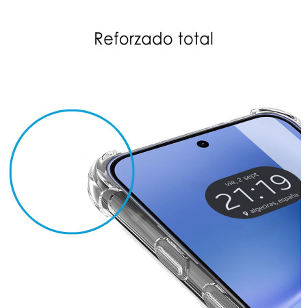 Funda Silicona Antigolpes Transparente para Vivo V70 FE