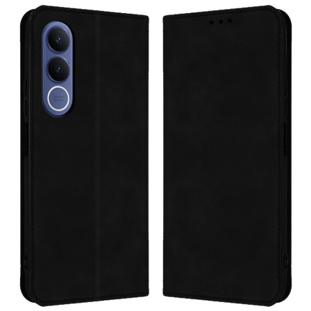 Funda Libro de Polipiel con tarjetero para Vivo V70 FE color Negra