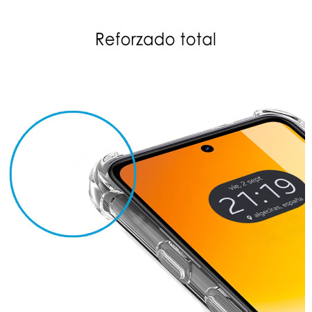 Funda Silicona Antigolpes Transparente para Vivo Y31 5G / Y21d