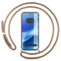 Funda Colgante Transparente para Vivo V70 5G con Cordon Camel