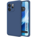 Funda Silicona Líquida Ultra Suave para Vivo V70 5G color Azul