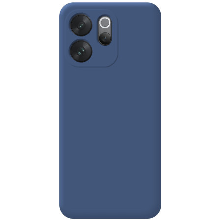 Funda Silicona Líquida Ultra Suave para Vivo V70 5G color Azul