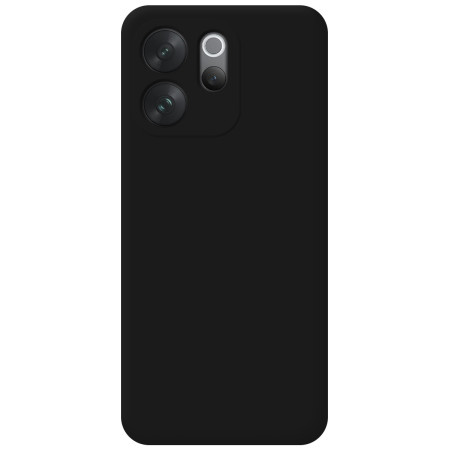 Funda Silicona Líquida Ultra Suave para Vivo V70 5G color Negra