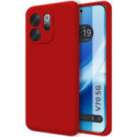 Funda Silicona Líquida Ultra Suave para Vivo V70 5G color Roja