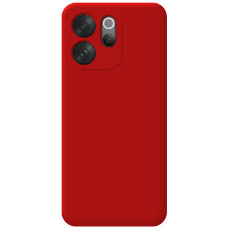 Funda Silicona Líquida Ultra Suave para Vivo V70 5G color Roja
