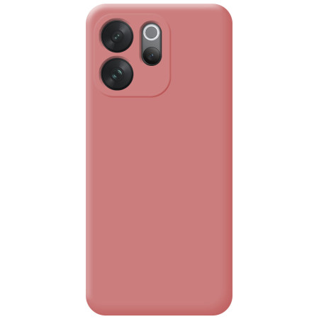 Funda Silicona Líquida Ultra Suave para Vivo V70 5G color Rosa