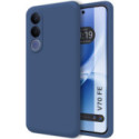 Funda Silicona Líquida Ultra Suave para Vivo V70 FE color Azul