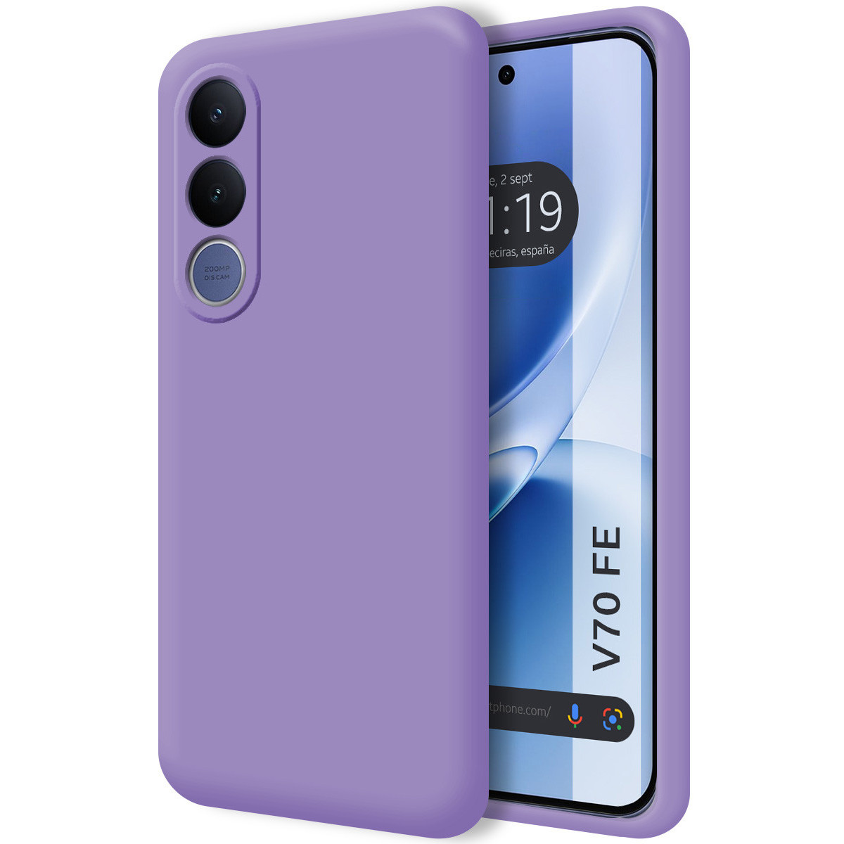 Funda Silicona Líquida Ultra Suave para Vivo...