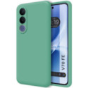 Funda Silicona Líquida Ultra Suave para Vivo V70 FE color Verde