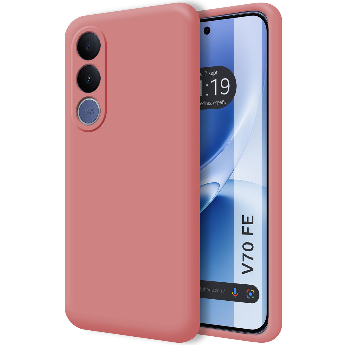 Funda Silicona Líquida Ultra Suave para Vivo...