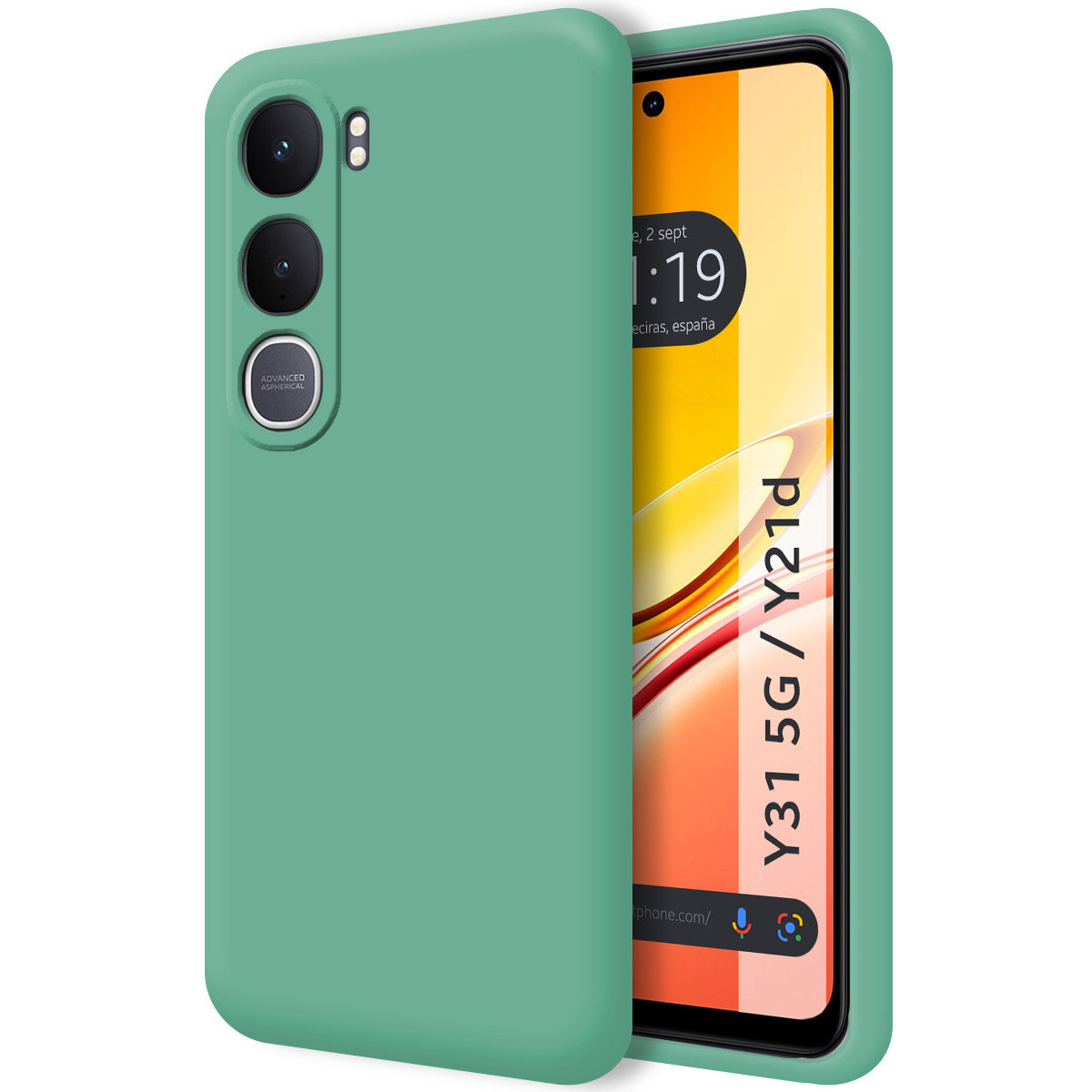 Funda Silicona Líquida Ultra Suave para Vivo...