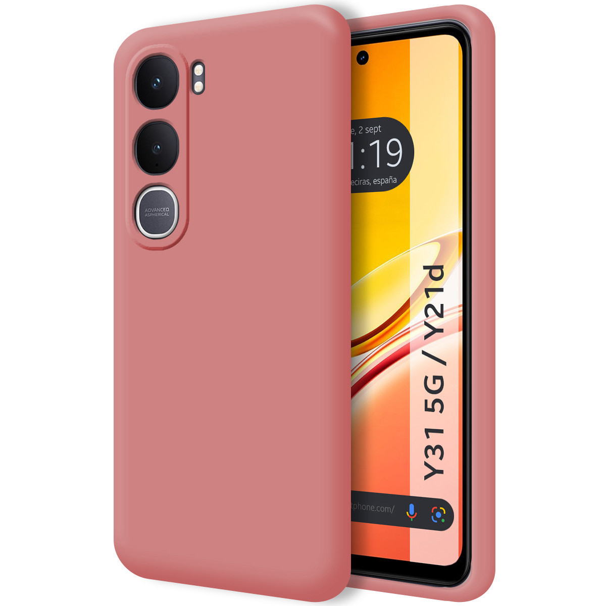 Funda Silicona Líquida Ultra Suave para Vivo...