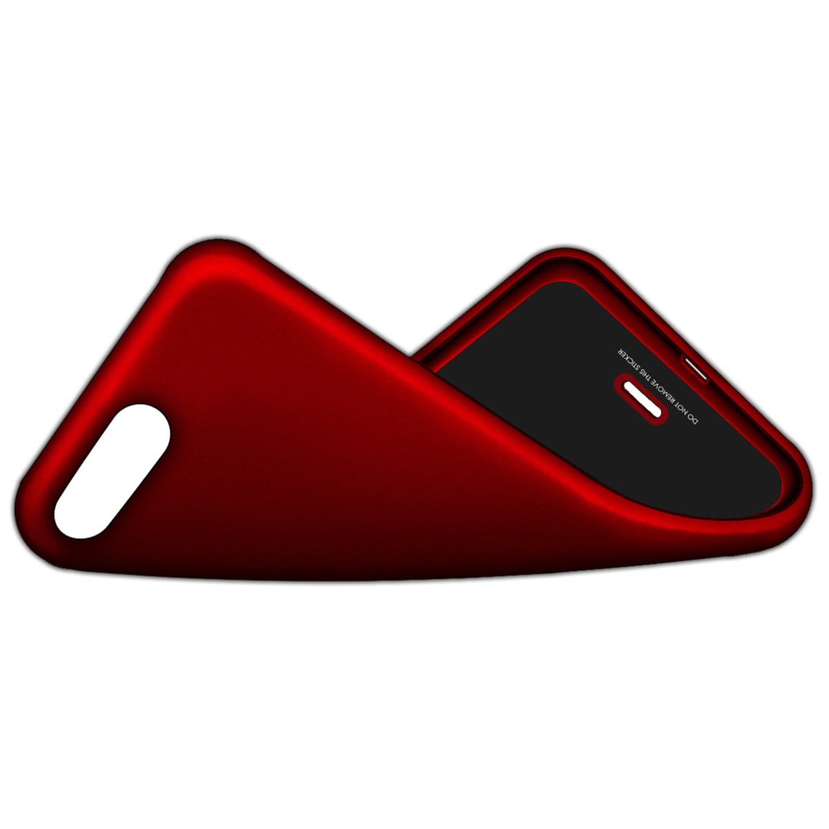 Funda Gel Tpu Mercury i-Jelly Metal para Xiaomi Redmi 6 color Roja