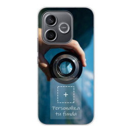 Personaliza tu Funda Silicona Gel Tpu Transparente con tu Fotografia para Huawei Honor 600 Lite 5G Dibujo Personalizada