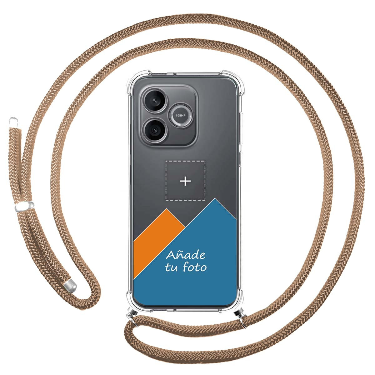 Personaliza tu Funda Colgante Transparente para...