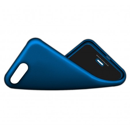 Funda Gel Tpu Mercury i-Jelly Metal para Xiaomi Redmi 6 color Azul