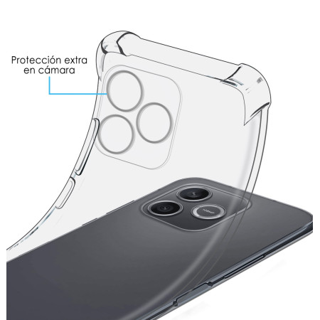 Funda Silicona Antigolpes Transparente para Huawei Honor 600 Lite 5G