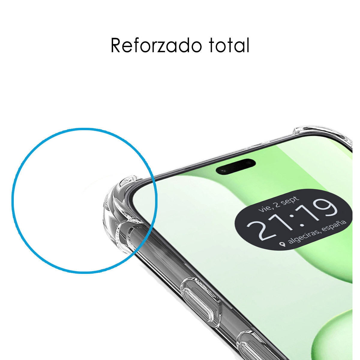 Funda Silicona Antigolpes Transparente para...