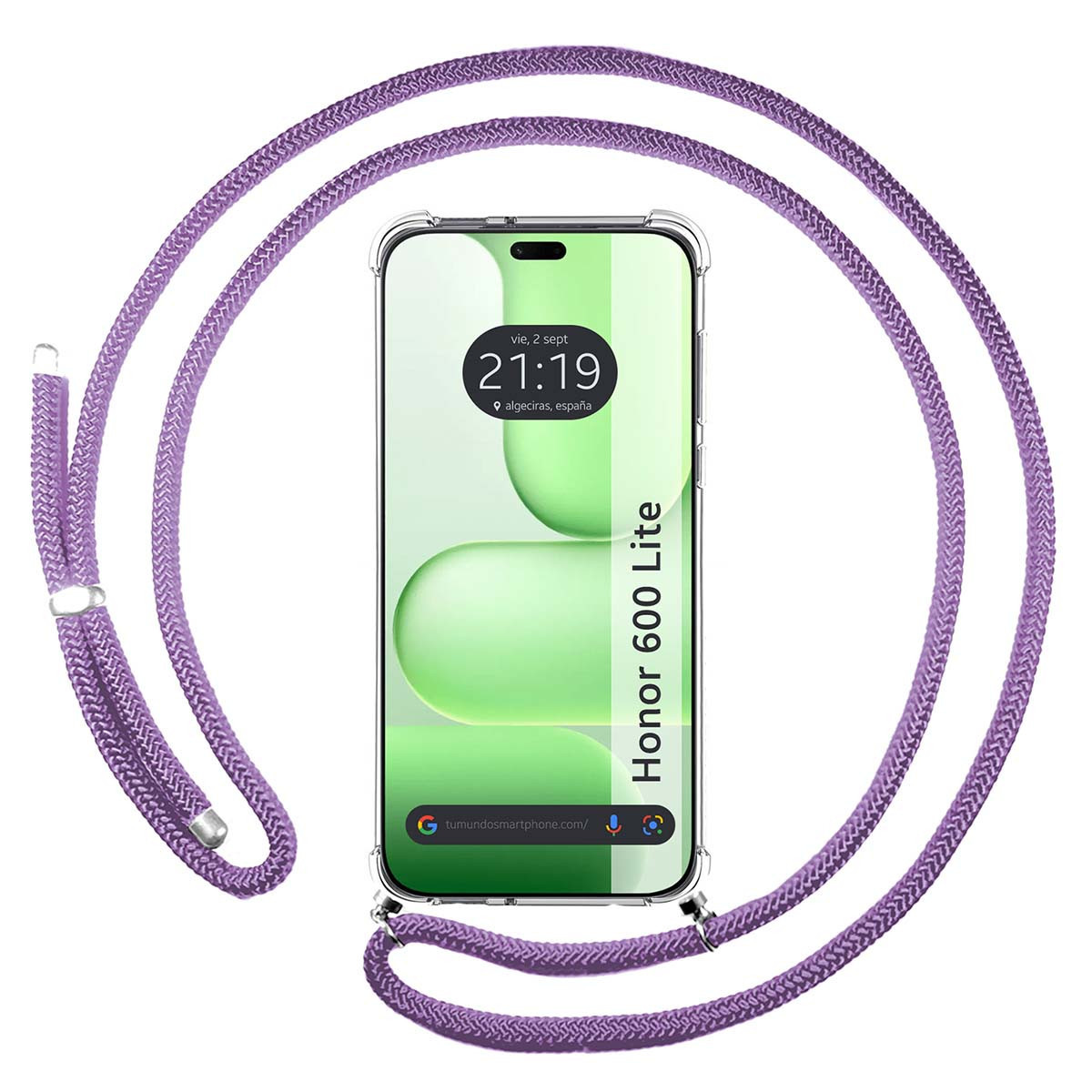 Funda Colgante Transparente para Huawei Honor...