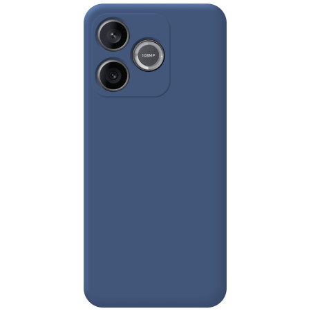 Funda Silicona Líquida Ultra Suave para Huawei Honor 600 Lite 5G color Azul