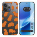 Funda Silicona Transparente para Vivo V70 5G diseño Capibara 02 Dibujos