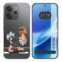 Funda Silicona Transparente para Vivo V70 5G diseño Avestruz Dibujos