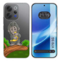 Funda Silicona Transparente para Vivo V70 5G diseño Mono Dibujos