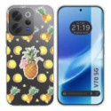 Funda Silicona Transparente para Vivo V70 5G diseño Piña Dibujos