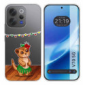 Funda Silicona Transparente para Vivo V70 5G diseño Suricata Dibujos