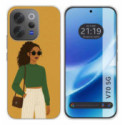 Funda Silicona para Vivo V70 5G diseño Mujer 02 Dibujos
