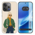Funda Silicona para Vivo V70 5G diseño Mujer 03 Dibujos