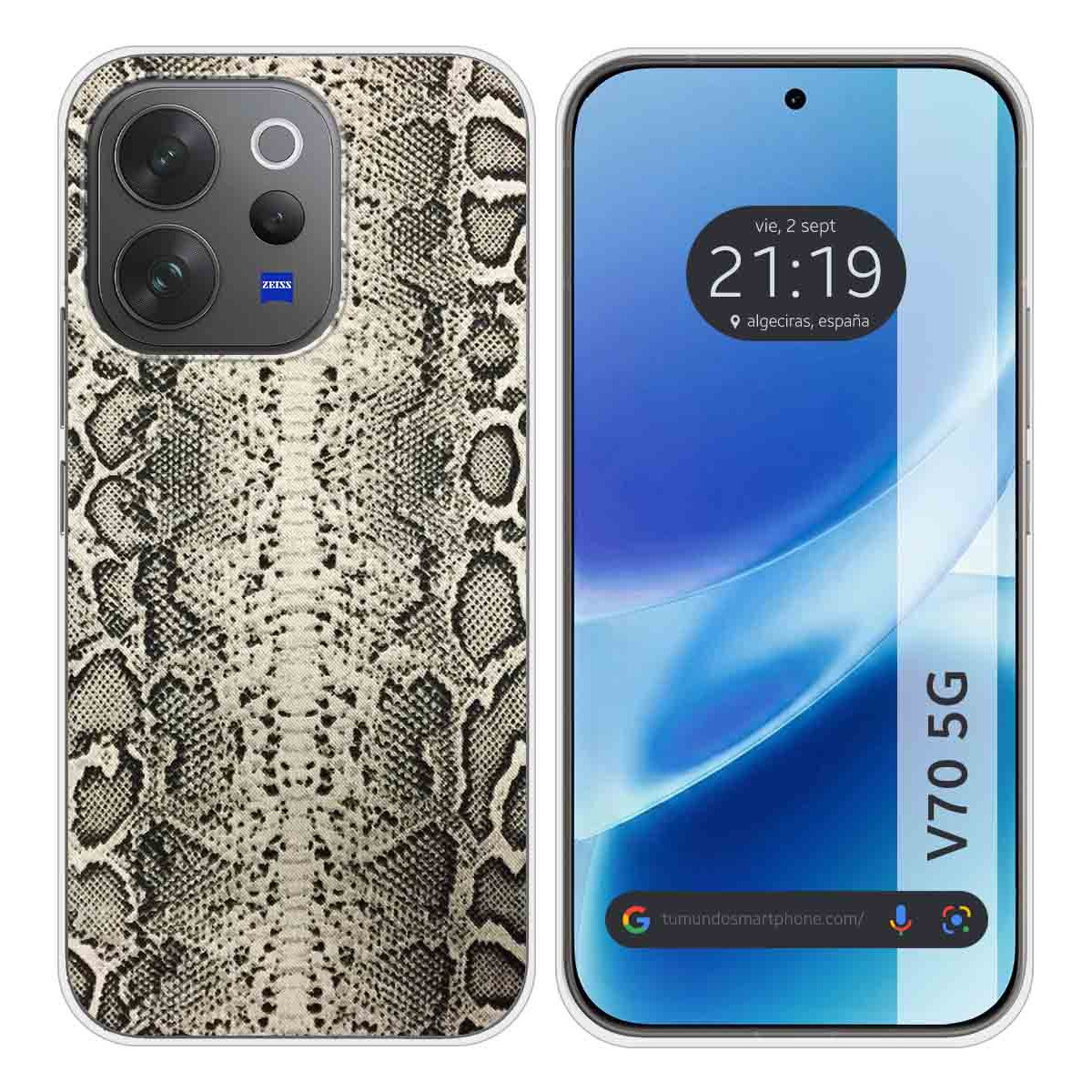 Funda Silicona para Vivo V70 5G diseño Animal...