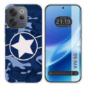 Funda Silicona para Vivo V70 5G diseño Camuflaje 03 Dibujos