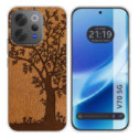 Funda Silicona para Vivo V70 5G diseño Cuero 03 Dibujos