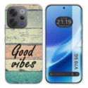 Funda Silicona para Vivo V70 5G diseño Madera 01 Dibujos