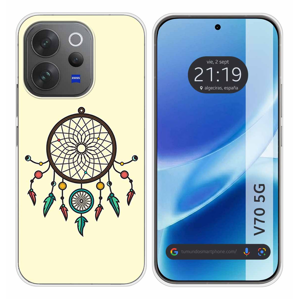 Funda Silicona para Vivo V70 5G diseño...