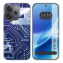 Funda Silicona para Vivo V70 5G diseño Circuito Dibujos