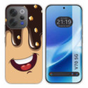Funda Silicona para Vivo V70 5G diseño Helado Chocolate Dibujos