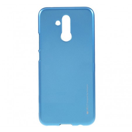 Funda Gel Tpu Mercury i-Jelly Metal para Huawei Mate 20 Lite color Azul