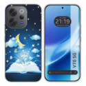 Funda Silicona para Vivo V70 5G diseño Libro Cuentos Dibujos