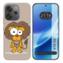 Funda Silicona para Vivo V70 5G diseño Leon Dibujos
