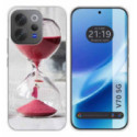 Funda Silicona para Vivo V70 5G diseño Reloj Dibujos